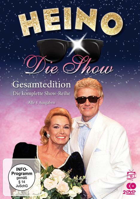 Heino - Die Show (Gesamtedition: Die komplette Show-Reihe), 2 DVDs
