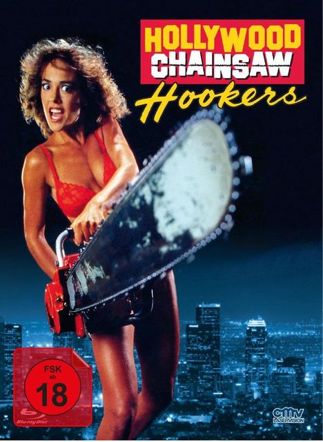 Hollywood Chainsaw Hookers (Blu-ray &amp; DVD im Mediabook), 1 Blu-ray Disc und 1 DVD