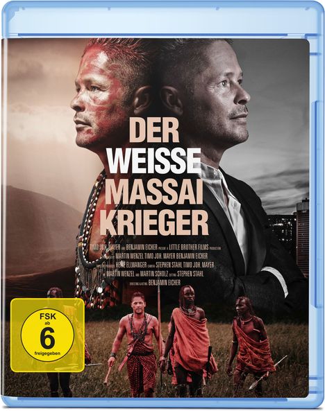 Der weisse Massai Krieger (Blu-ray), Blu-ray Disc