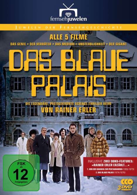Das blaue Palais (Komplette Filmreihe), 3 DVDs