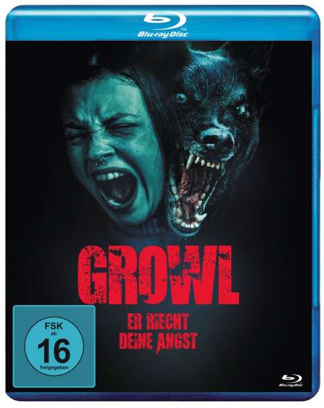 Growl - Er riecht deine Angst (Blu-ray), Blu-ray Disc