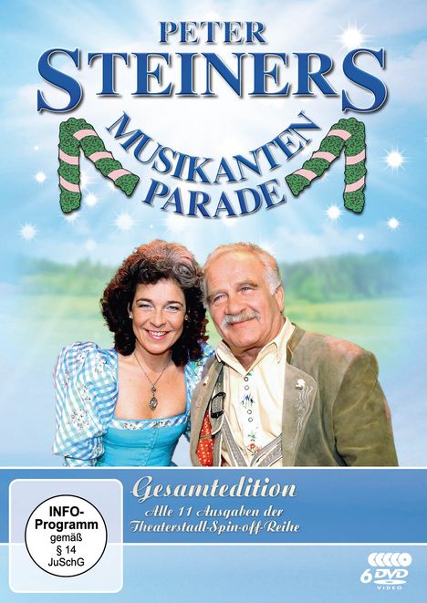 Peter Steiners Musikantenparade (Gesamtedition), 6 DVDs