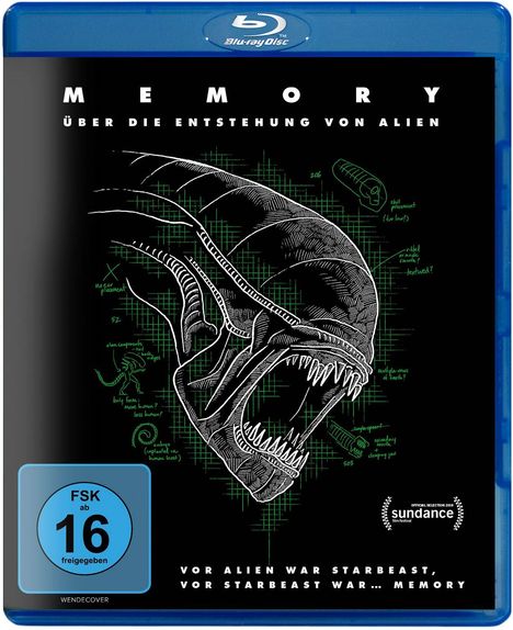 Memory - Über die Entstehung von ALIEN (Blu-ray), Blu-ray Disc