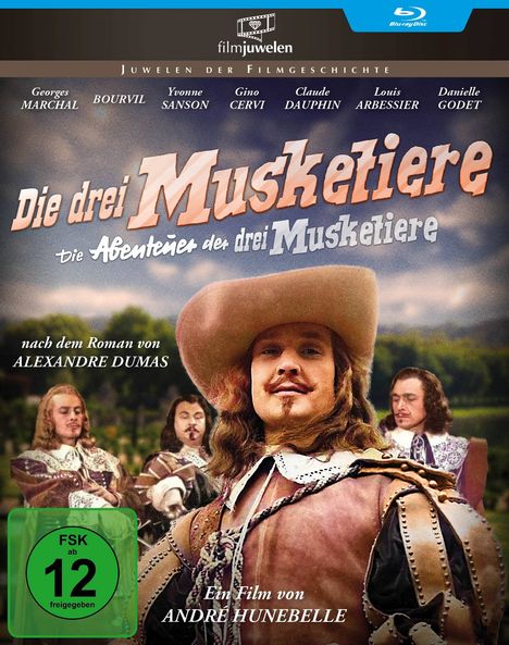 Die drei Musketiere (Die Abenteuer der drei Musketiere) (Blu-ray), Blu-ray Disc