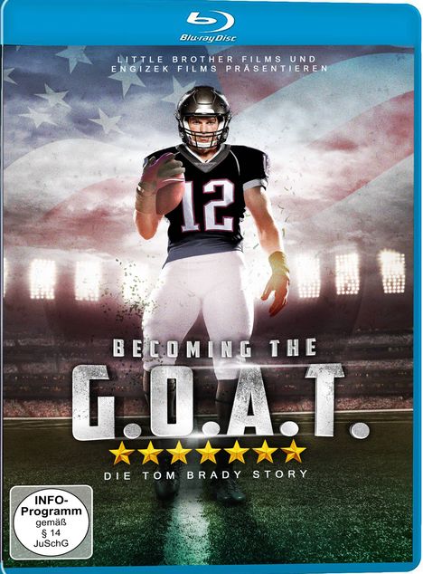 Die Tom Brady Story - Becoming the G.O.A.T. (Blu-ray), Blu-ray Disc