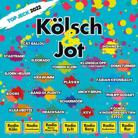 Koelsch &amp; Jot-Top Jeck 2022, CD