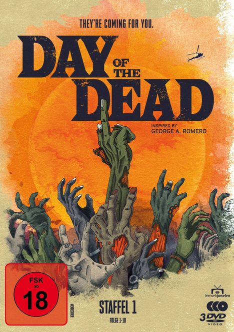 Day of the Dead Staffel 1, 3 DVDs