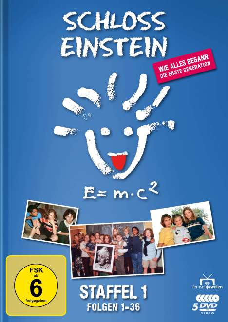 Schloss Einstein - Wie alles begann Staffel 1, 4 DVDs