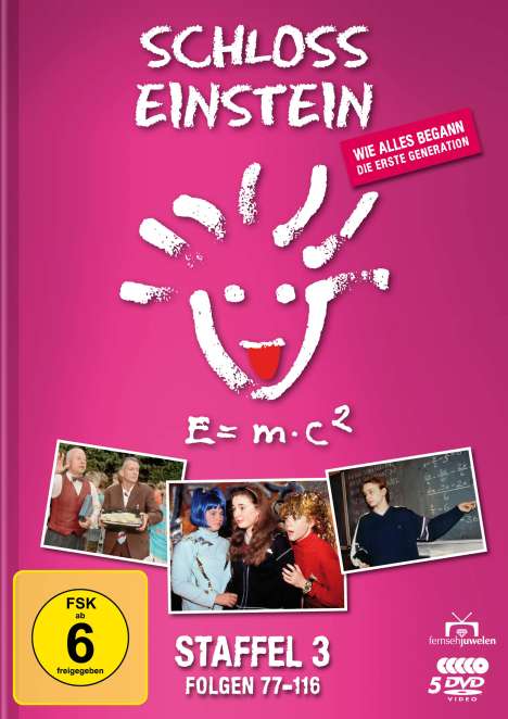 Schloss Einstein Staffel 3, 5 DVDs
