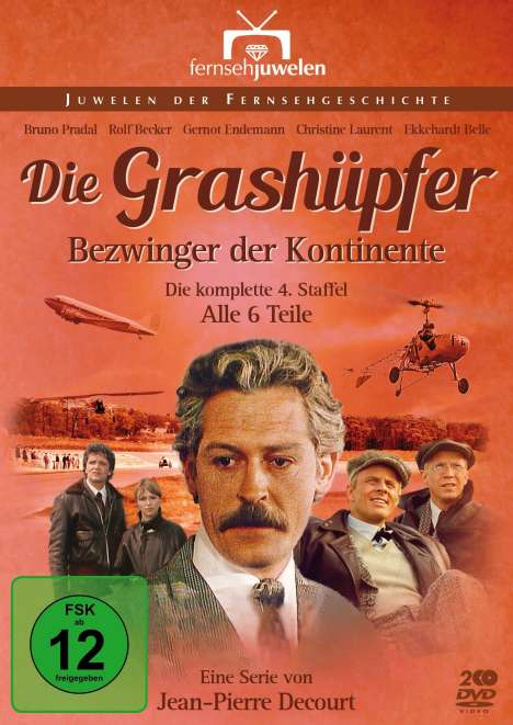 Die Grashüpfer Staffel 4 - Bezwinger der Kontinente, 2 DVDs