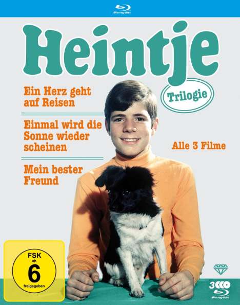 Heintje - Trilogie (Special Edition) (Blu-ray), 3 Blu-ray Discs