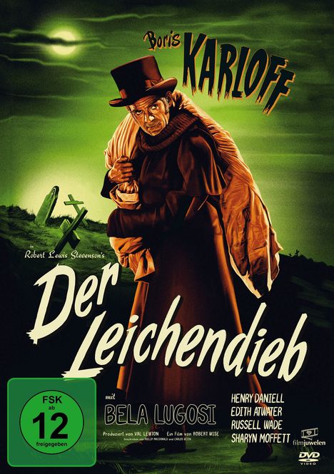 Der Leichendieb, DVD