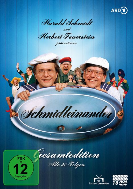 Schmidteinander (Gesamtedition), 18 DVDs