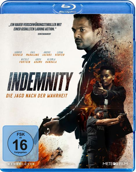 Indemnity - Die Jagd nach der Wahrheit (Blu-ray), Blu-ray Disc