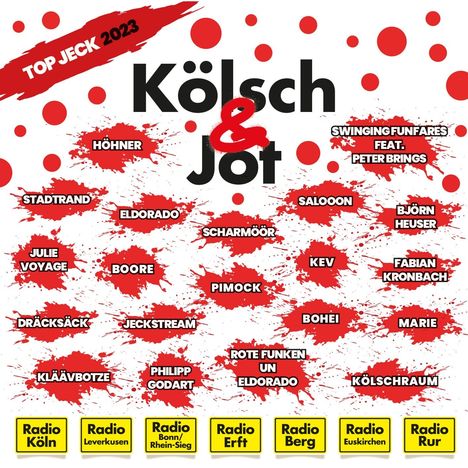 Kölsch &amp; Jot-Top Jeck 2023, CD