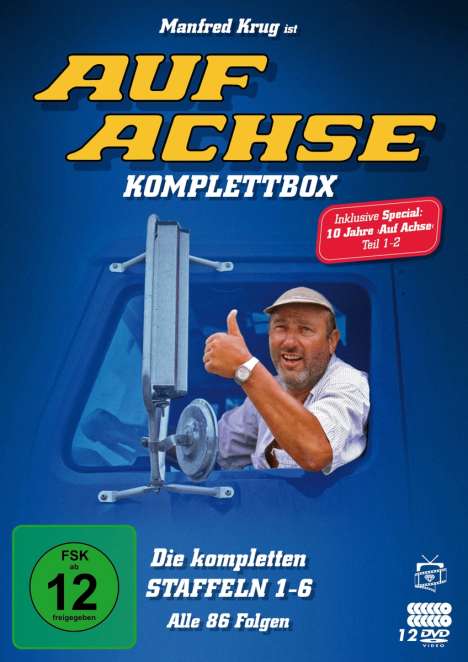 Auf Achse (Komplette Serie), 12 DVDs