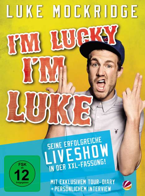 Luke Mockridge: I'm Lucky, I'm Luke (live), DVD