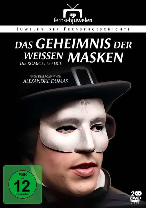 Das Geheimnis der weissen Masken (Komplette Serie), 2 DVDs