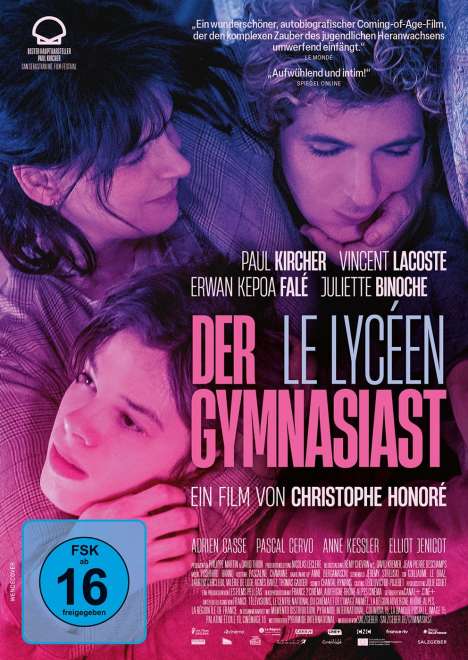 Der Gymnasiast (OmU), DVD