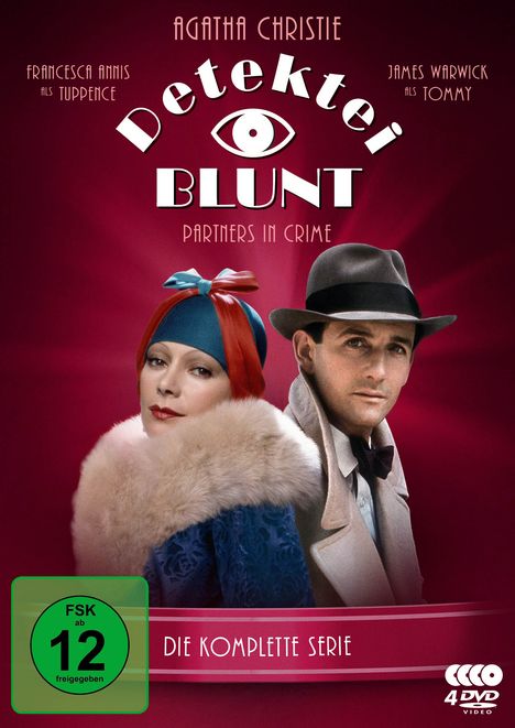Detektei Blunt (Komplette Serie), 4 DVDs