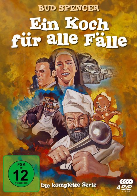 Die Fälle des Kochs (Komplette Serie), 3 DVDs