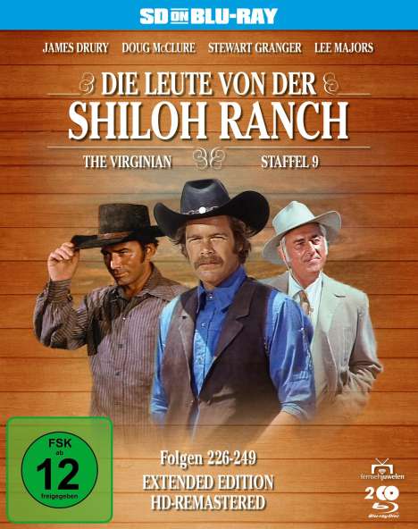 Die Leute von der Shiloh Ranch Staffel 9 (finale Staffel) (SD on Blu-ray), 2 Blu-ray Discs
