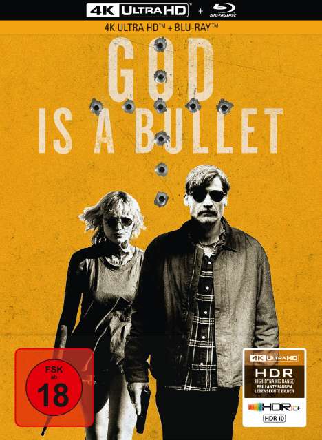 God Is a Bullet (Ultra HD Blu-ray &amp; Blu-ray im Mediabook), 1 Ultra HD Blu-ray und 1 Blu-ray Disc