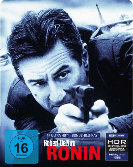 Ronin (Ultra HD Blu-ray im Steelbook), 1 Ultra HD Blu-ray und 1 Blu-ray Disc