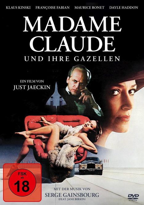 Madame Claude und ihre Gazellen, DVD