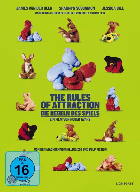 The Rules of Attraction (Blu-ray im Mediabook), Blu-ray Disc