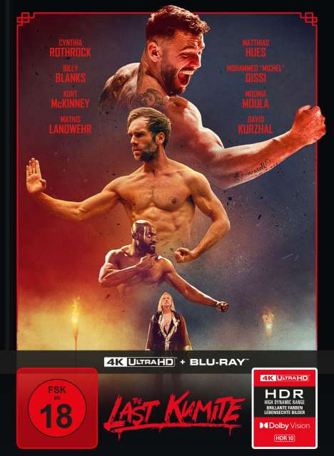 The Last Kumite (Ultra HD Blu-ray &amp; Blu-ray im Mediabook), 1 Ultra HD Blu-ray und 1 Blu-ray Disc