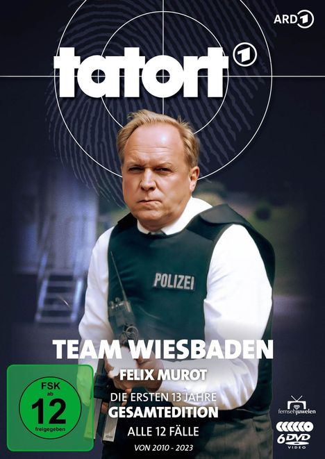Tatort Team Wiesbaden - Felix Murot (Gesamtedition), 6 DVDs