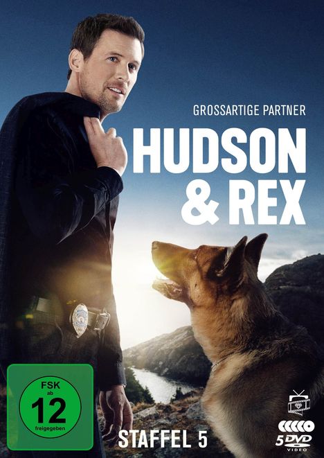 Hudson und Rex Staffel 5, 5 DVDs