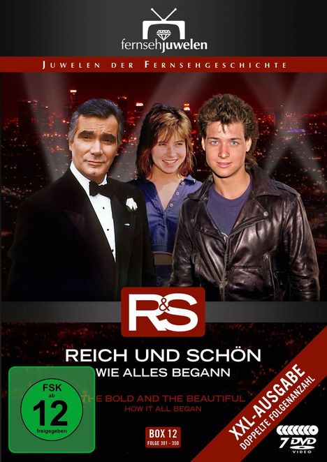 Reich und Schön Box 12: Die klassischen Folgen 301-350, 7 DVDs