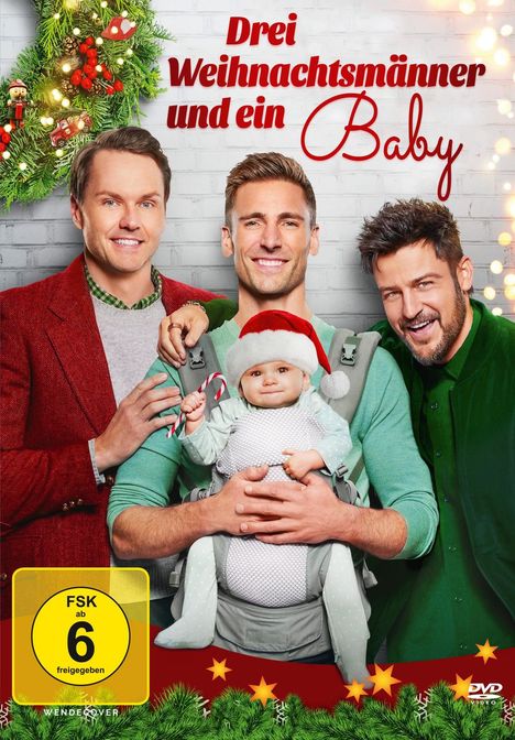 Drei Weihnachtsmänner und ein Baby, DVD