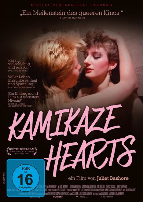 Kamikaze Hearts (OmU), DVD