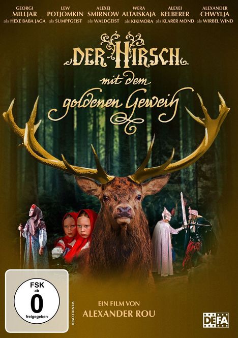 Der Hirsch mit dem goldenen Geweih, DVD