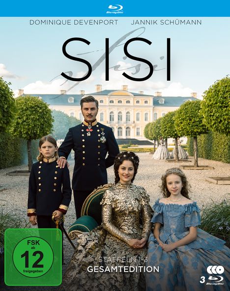 Sisi - Die komplette Serie (Blu-ray), 3 Blu-ray Discs