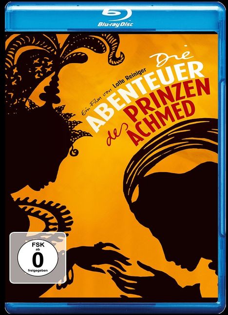 Die Abenteuer des Prinzen Achmed (Blu-ray), Blu-ray Disc