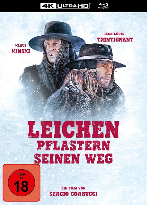 Leichen pflastern seinen Weg (Ultra HD Blu-ray &amp; Blu-ray im Mediabook), 1 Ultra HD Blu-ray und 1 Blu-ray Disc