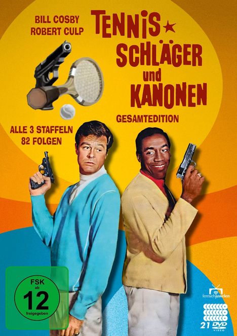 Tennisschläger und Kanonen (Komplette Serie), 21 DVDs