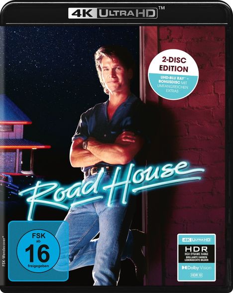 Road House (1989) (Ultra HD Blu-ray), 1 Ultra HD Blu-ray und 1 Blu-ray Disc