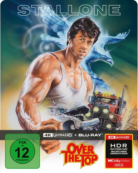 Over the Top (Ultra HD Blu-ray & Blu-ray im Steelbook), 1 Ultra HD Blu-ray und 1 Blu-ray Disc