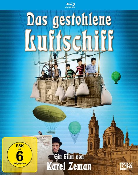 Das gestohlene Luftschiff (Blu-ray), Blu-ray Disc