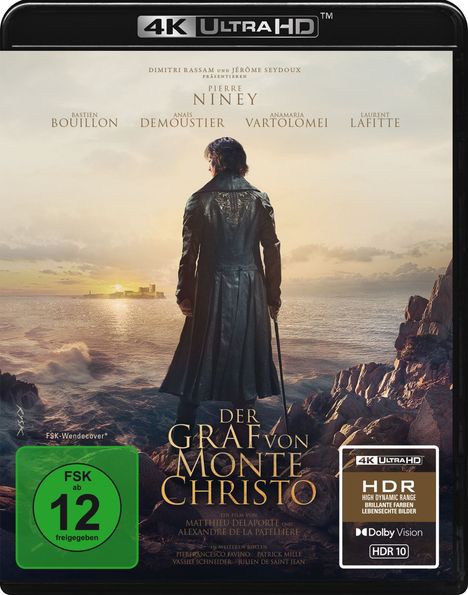 Der Graf von Monte Christo (2024) (Ultra HD Blu-ray), Ultra HD Blu-ray