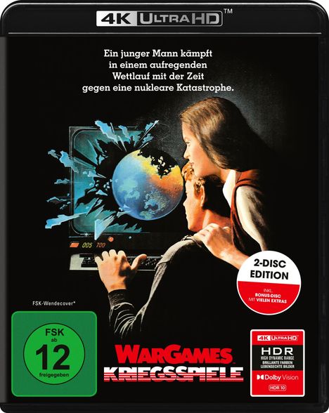 WarGames (Ultra HD Blu-ray), 1 Ultra HD Blu-ray und 1 Blu-ray Disc