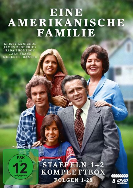 Eine amerikanische Familie (Komplette Serie), 8 DVDs