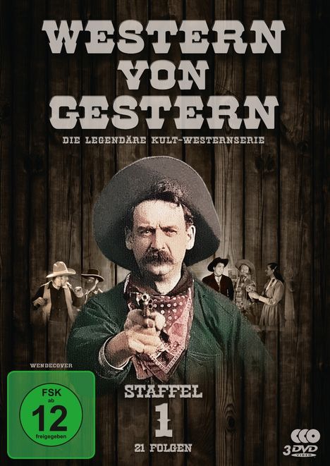 Western von Gestern Staffel 1, 3 DVDs
