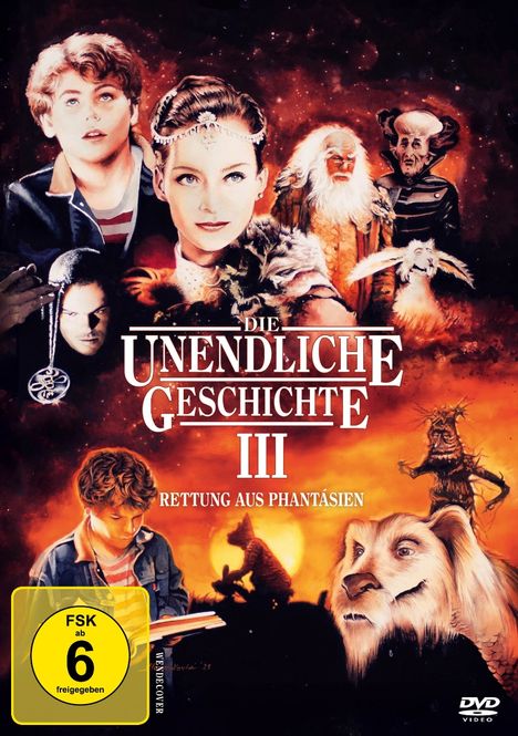 Die unendliche Geschichte III - Rettung aus Phantásien, DVD