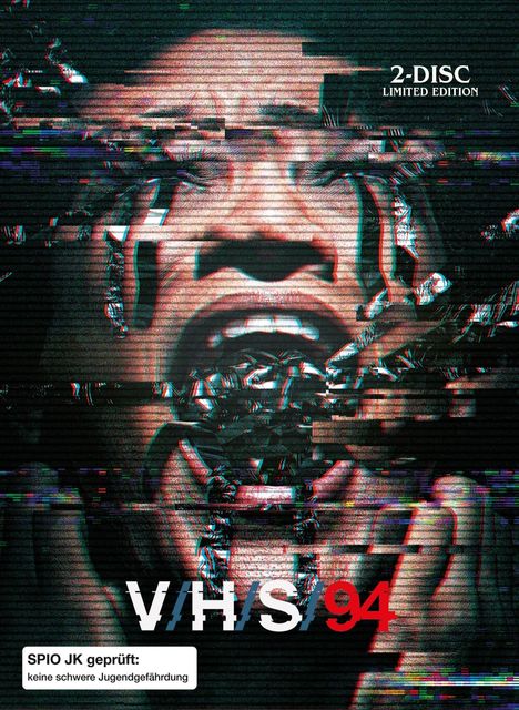 V/H/S/94 (Blu-ray & DVD im Mediabook), 1 Blu-ray Disc und 1 DVD